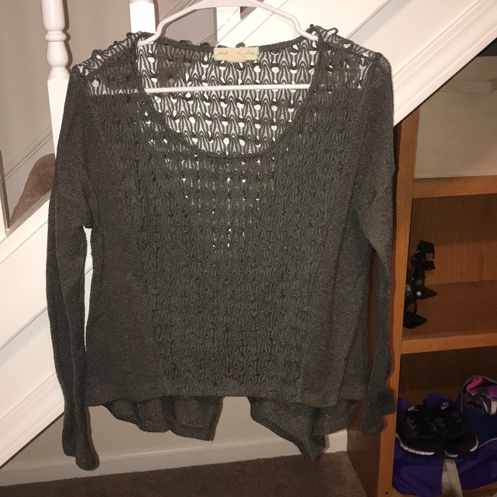 Urban outfitters grey knit sweater